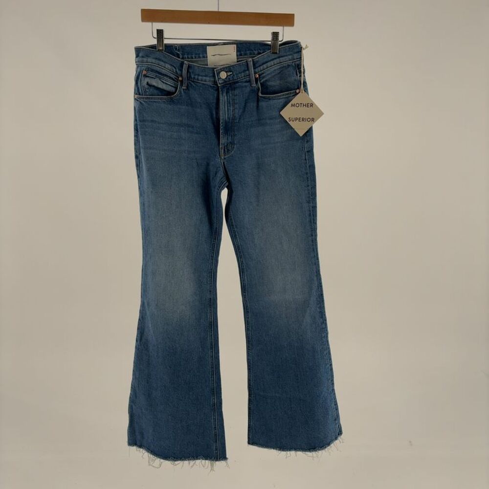 MOTHER The Doozy Fray Wide leg Jeans